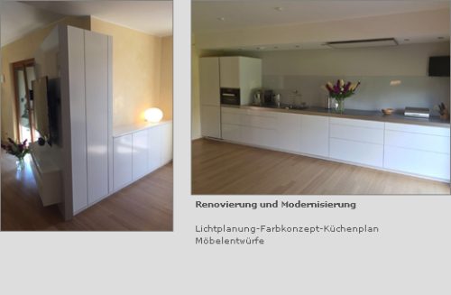 Renovierung und Modernisierung