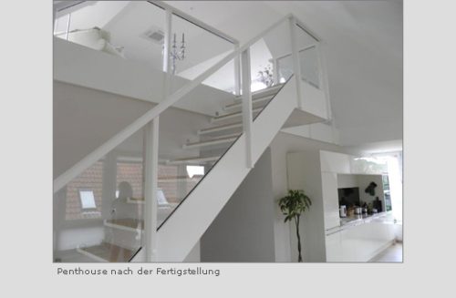 Penthouse nach Fertigstellung